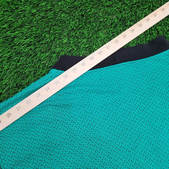 Vintage Gitano Cardigan Womens Small 22x26 Baggy Blue-Green 90s Y2K - Picture 7 of 13